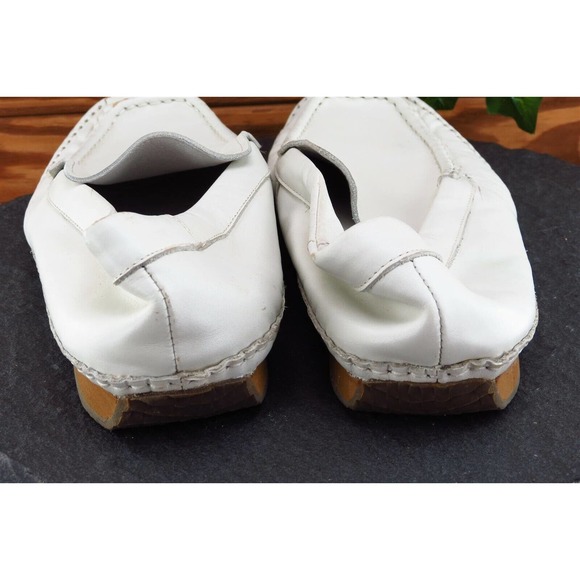 Il Divo Shoes Sz 9 M Off White Moccasin Leather‎ Men - Picture 5 of 7